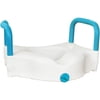 AquaSense 3-Way Raised Toilet Seat, White, 4"