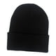 thumbnail image 2 of Sombrero de Punto de Invierno Gorro de Punto Cómodo Unisex Hombres Mujeres Sombrero Cálido Sombrero para Ciclismo Al Aire Libre Camping Senderismo Negro Macarena Sombrero tejido, 2 of 7