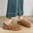thumbnail image 2 of Mostsola Clogs for Women Cork Footbed Sandals Platform Mules Hollow Out Slip on Shoes Slippers, 2 of 9