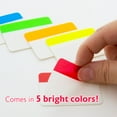thumbnail image 4 of BAZIC Neon Page Markers 2x1.5 Flag Index Tabs, (30 Flags/Pack), 1-Pack, 4 of 7