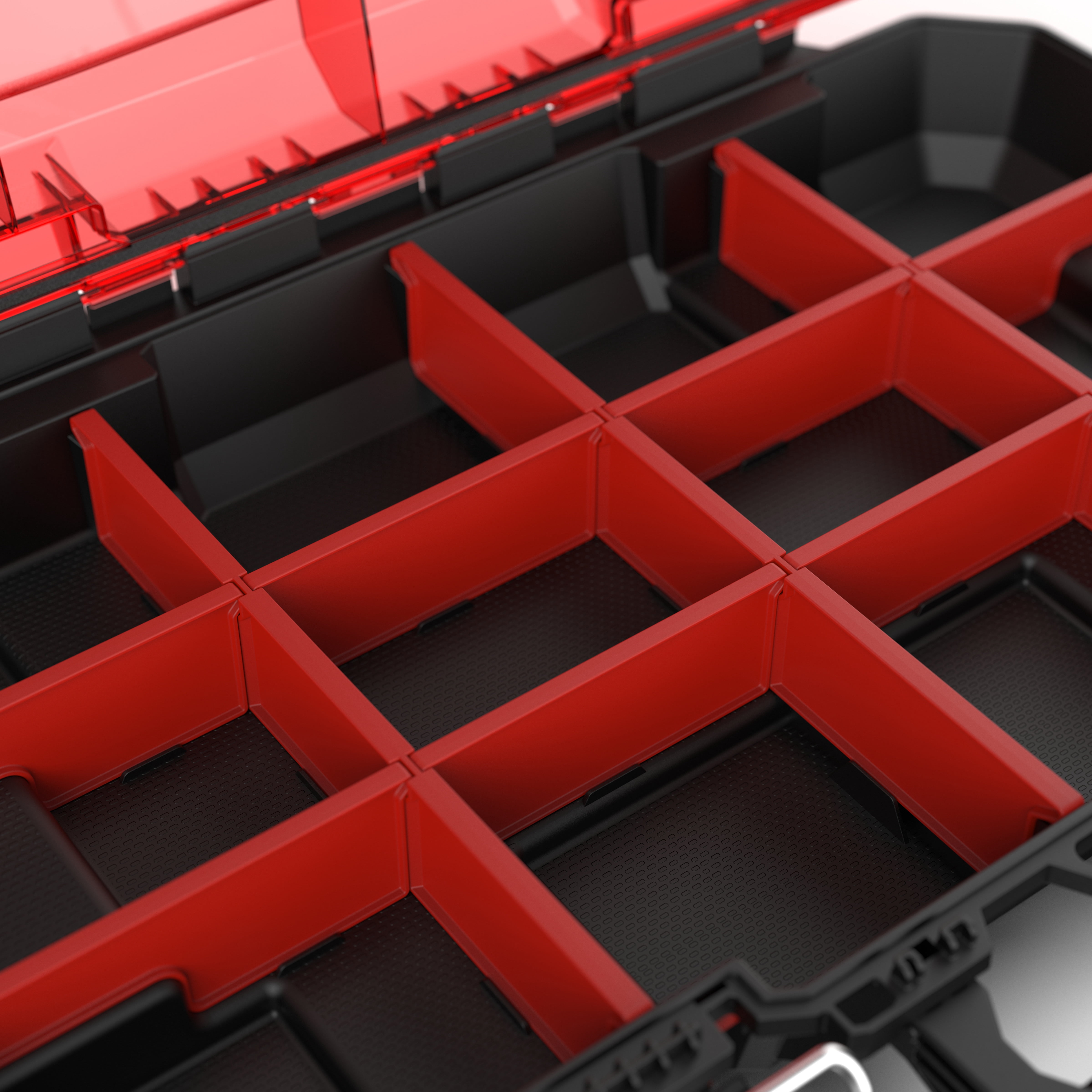 Hyper Tough Hyper Stack Shallow Full-Size Organizer with Dividers