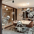thumbnail image 5 of 8 Sheets 84 Pcs Window Clings Halloween Decoration Glass Stickers Scary PVC Removable Door Decals and 1 Small Scraper, 5 of 7