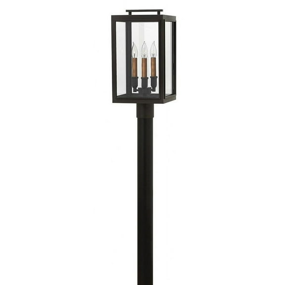 2911OZ-Hinkley Lighting-Sutcliffe - 3 Light Large Outdoor Post Top or Pier Mount Lantern in Traditional Style - 10 Inches Wide by 20 Inches High-Oil