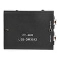 thumbnail image 3 of Jimfoty DMX DJ Light Controller, DMX 512 Stage USB Lighting Interface Controller Adaptador DMX para, 3 of 6