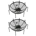 thumbnail image 1 of LCXmlly Candy Plate Spider Web Candy Baskets Fruit Plates Large Capacity Bright Color Not Easily Deformed Party Plates (2Pcs), 1 of 8