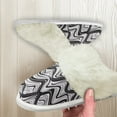 thumbnail image 5 of FUIALDOLG Mens Slippers House Slippers Indoor Outdoor Warm Fuzzy Comfy Fluffy Bedroom Shoes, 5 of 8