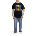 thumbnail image 5 of CafePress - Save Ukraine Stop War Pajamas - Men's Dark Loose Fit Cotton Pajama Set, 5 of 7