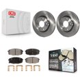 thumbnail image 1 of Transit Auto Front Disc Brake Rotors and Ceramic Pads Kit for Car Hyundai Elantra K8T-100389, 1 of 11