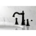 thumbnail image 2 of Fauceture FSC1970APL American Patriot Widespread Bathroom Faucet, Matte Black, 2 of 5