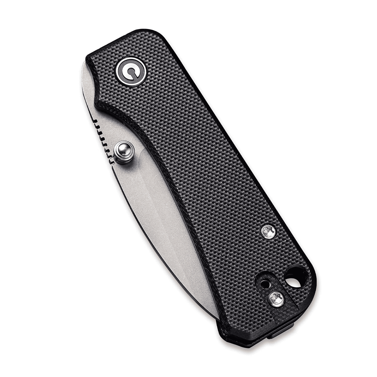 CIVIVI Baby Banter Small Pocket Folding Knife 2.34" Nitro-V Blade Black G10 Handle C19068S-1