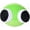 Green, variant on DSK Global Rainbow Friends Chapter 2 Green Lookies Plush Toy – Round Shape 16 cm, 120 g Soft PP Cotton Collectible Stuffed Figure