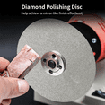 thumbnail image 5 of Diamond Polishing Disc Set 6 PCS, 6Inch Diamond Flat Lap 80/400/600/800/1500/3000 Grit Wheel Lapping Grinding Disc Tool, 5 of 6