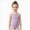 A43-Purple, variant on Girls Camisole Leotard with Sparkle Star Print and Bow Straps,Ballet Dance Bodysuit