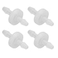 thumbnail image 3 of Air Check Valve One Way Air Valve Check Valve 12PCS Aquarium Check Valve  Resistance Oil Resistant One Way Air Valve PP Check Valve For Fish Tank Chemical Industry 5.1mm, 3 of 8