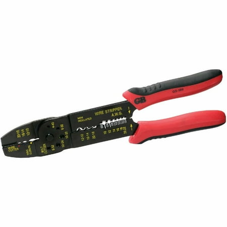 

Gardner Bender 8 In. 10 AWG to 20 AWG Stainless Steel Multi Wire Stripper GS-366 GS-366 519847