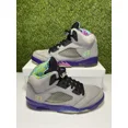 thumbnail image 1 of Ni - ke Air Jordan 5 Bel Air Retro Size 13 Mens Grey Sneakers 2013 621958-090, 1 of 5