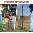 thumbnail image 3 of EDTara Heavy-Duty Farm Jack with Ratcheting Off Road Bumper Jack w Safety Lock, 3 of 7