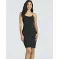 thumbnail image 7 of Real Essentials 3 Pack: Womens Spaghetti Strap Tank Ribbed Mini Dress with Built-in Bra Summer Sundress Casual Lounge Dresses, 7 of 7