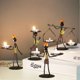 thumbnail image 5 of Candelabro creativo personalizado de estilo europeo, candelabro moderno de Iron Man, adornos artesanales de hierro, candelabro para decoración del hogar de boda, 5 of 6