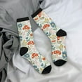 thumbnail image 5 of KLL Garden Of Little Bunnies Print Cool Socks Men's Women's Crew Socks Funny Crazy Novelty Stockings, 5 of 6