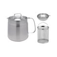 thumbnail image 1 of ZOUBAOQ Stainless Steel Household Oil Filter Large Capacity Storage Can Cooking Oil Tools Strainer Filter Containe Tank Lard Pot C1L4, 1 of 8