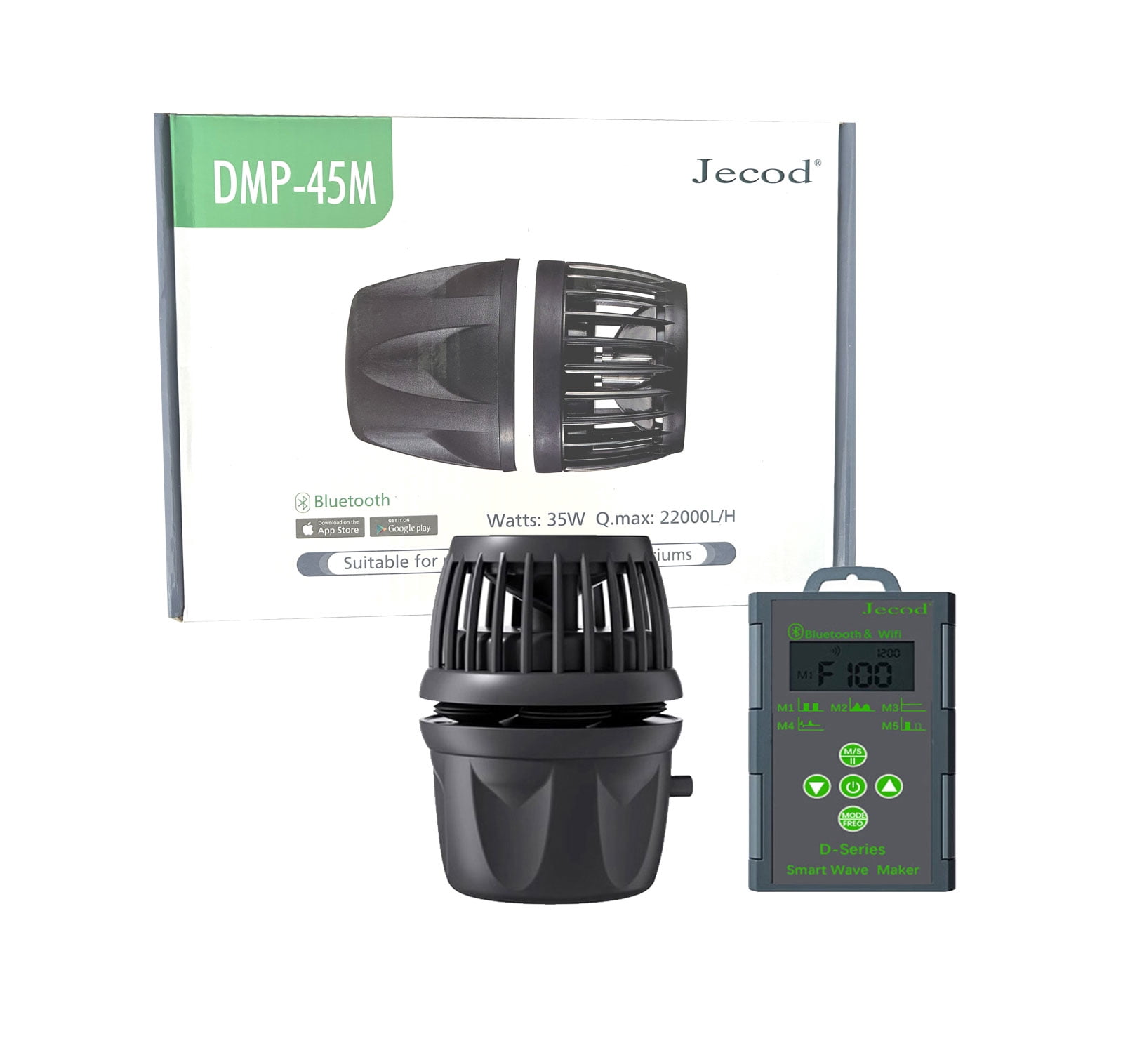 Jebao MDP-13000 Smart DC Pump, 3566GPH, LCD Controller, Wi-Fi