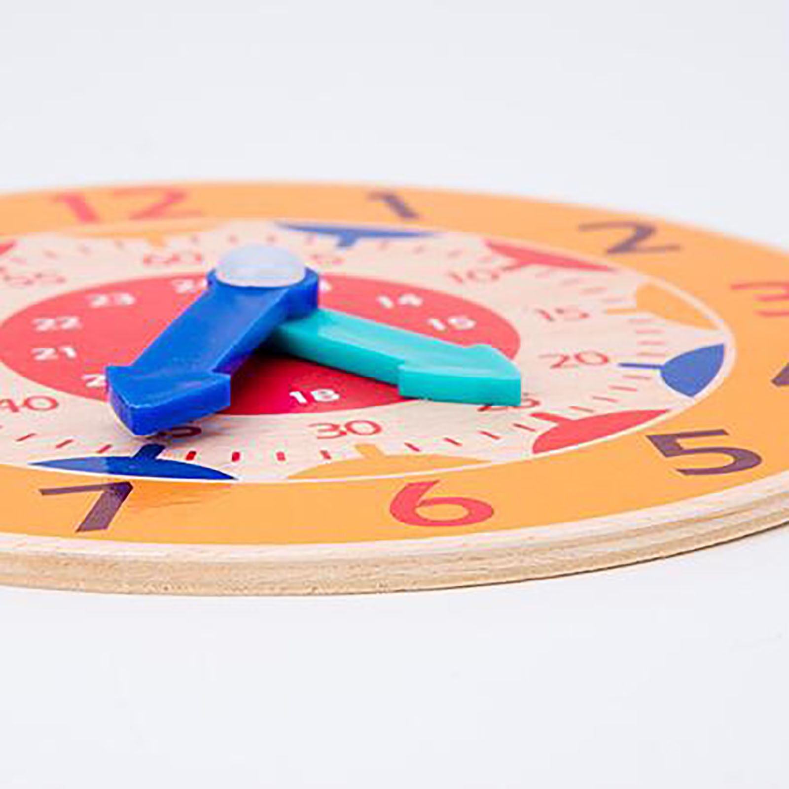  woody treasures - Montessori Wooden Toys Kids Clock - Wooden  Toy for 3 Year Olds - Unique Learning Toy for Toddlers Learn About Seasons,  Months, Days of Week, Time Telling 