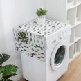 thumbnail image 2 of 130 x 55 cm Fridge Protective Cover with Storage Pockets, Washing Machine Dust Cover, Washing Machine Cover, Washing Machine Protective Cover (Gray Tan), 2 of 5