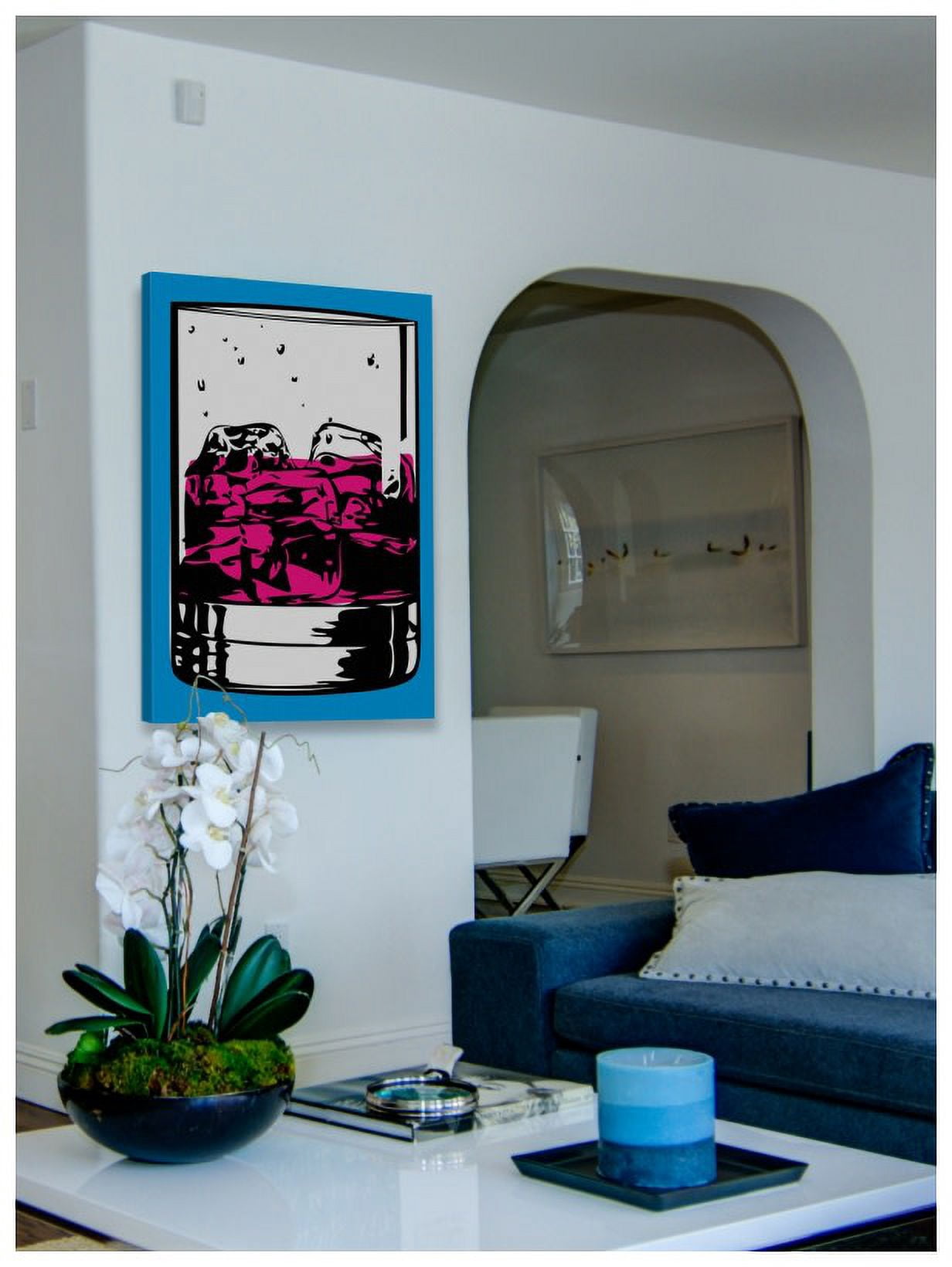 "Cocktail 3" Print on Canvas