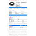 thumbnail image 2 of Drive Axle Seal - Compatible with 2001 - 2011 Volvo S40 2002 2003 2004 2005 2006 2007 2008 2009 2010, 2 of 2