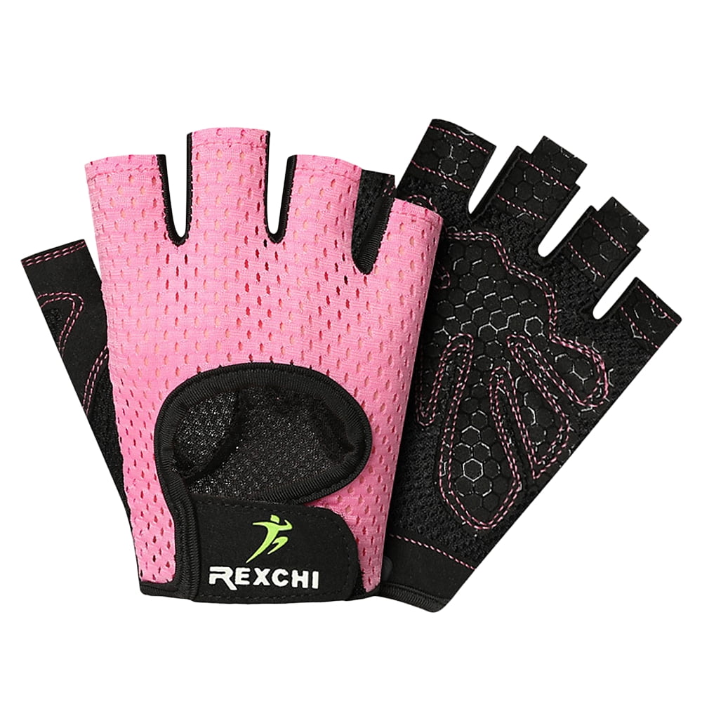 Nonslip Fingerless Yoga Gloves Breathable Half Finger Gloves for Men