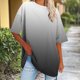 thumbnail image 4 of mfyjkho Tops Bohemios Para Mujer, Camiseta Deportiva De Verano De Manga Corta Con Cuello Redondo De Gran Tamaño Para Mujer Tops Para Hacer Ejercicio Para Mujer Xl, 4 of 7
