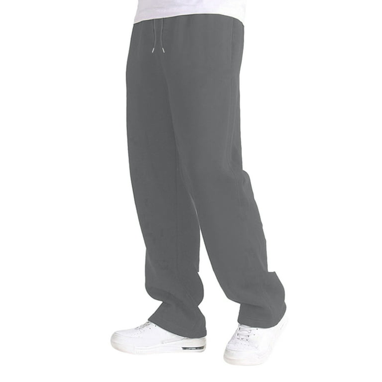 Wholesale THE GYM PEOPLE Men's Fleece Joggers Pants with Deep