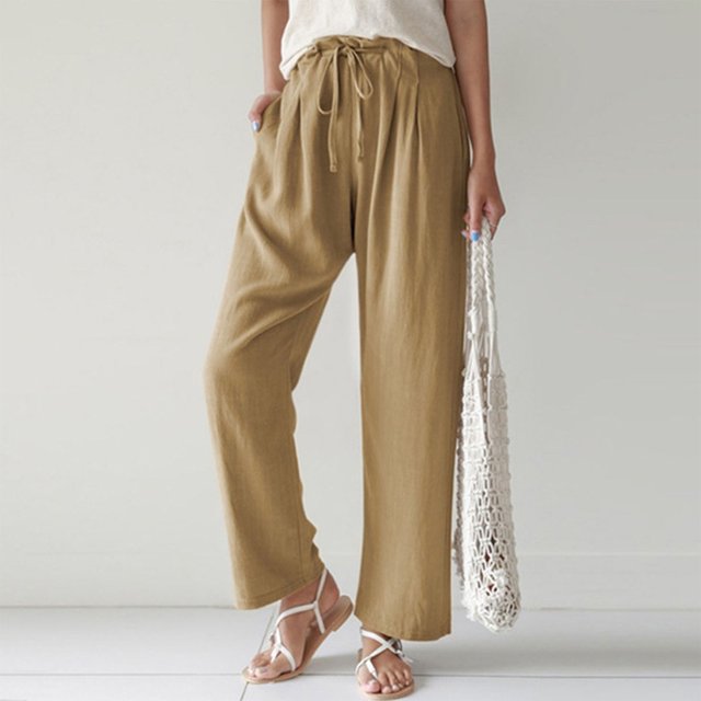 Pantalones rectos para mujer, pantalones rectos para mujer, pantalones rectos elásticos sueltos, pantalones sueltos para mujer, confiabilidad excepcional