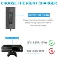 thumbnail image 2 of For Microsoft Xbox One Power Supply Brick With Power Cord Quiet AC Power Adapter, 2 of 12