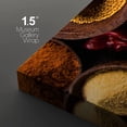 thumbnail image 4 of wall26 Canvas Print Wall Art Set Indian Garam Masala Turmeric Spice Blend Food Kitchen &amp; Cooking Photography Realism Decorative Colorful for Living Room, Bedroom, Office - 16"x24"x3, 4 of 5