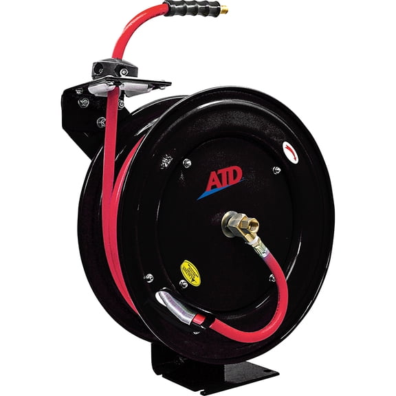 ATD Tools 31176 3/8" x 50' Retractable Air Hose Reel ATD-31176