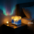 thumbnail image 4 of Northern Lights Projector - 16 Color Aurora Borealis Light Projector Lamp, LED Aurora Projector Light for Bedroom, Home Decor, and Relaxation(Remote Control), 4 of 10