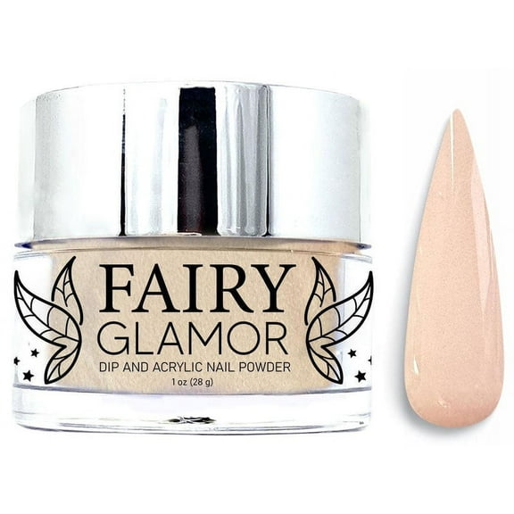 Nude Brown Solid Dip and Acrylic Nail Powder 1oz | Almond Cookie