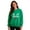 Green E, variant on Stamzod Women's Fashion Christmas Matching Couple Sweatshirt Fashion Letter Printed Long Sleeve Crewneck Sweatshirts Women Christmas Holiday Casual Oversized Sweatshirt Green E L