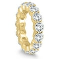 thumbnail image 2 of SZUL Women's AGS Certified Diamond Eternity Band in 14K Yellow Gold (5.20 - 6 CTW), 2 of 4