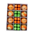 thumbnail image 4 of Juego de 40 Adornos de Bolas de Navidad BLESIY colgantes reutilizables naranja, 4 of 8