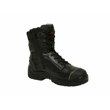 KingGee Mens Phoenix 8Z High Side Zip Boots Work Safety Tough Toe Comfy K27850