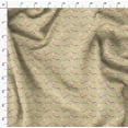 thumbnail image 4 of Soimoi Beige Rayon Fabric Birthday Theme Party Print Sewing Fabric Yard 42 Inch Wide, 4 of 5