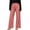 Pink, variant on Women's Striped Straight Leg Jeans, Button & Zipper Closure With Pockets, Fashion Denim Long Pants For Streetwear Green M
