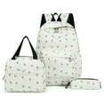 thumbnail image 1 of 3Pcs/set Female Travel Bag Simple College Student Rucksack Fashion for Vacations, 1 of 8