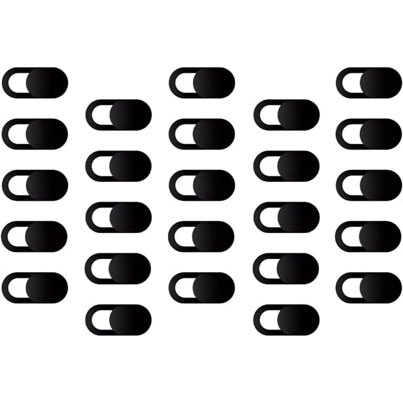 GJX 25pcs Camera Cover Slide Blocker. Accessories for mac,phone,laptop,computer. Privacy Sticker Webcam Protector. Laptop Camera Cover Slider,Camera Accessories.