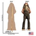 thumbnail image 2 of Cardboard People Jar Jar Binks Life Size Cardboard Cutout Standup - Marvels Star Wars: The Phantom Menace 25th Anniversary, 2 of 3