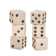thumbnail image 3 of Triumph Big Roller 3.5" Wooden Lawn Dice with Scoreboard and Storage Bag, 3 of 8