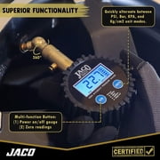 JACO Elite Digital Low Pressure Tire Gauge - Professional Accuracy - 30 PSI